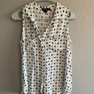 Velvet Heart Sleeveless Blouse